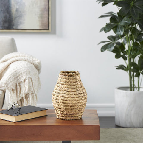 Seagrass Vase 10"