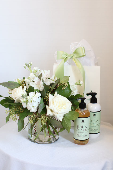Floral Gift Set Eucalyptus