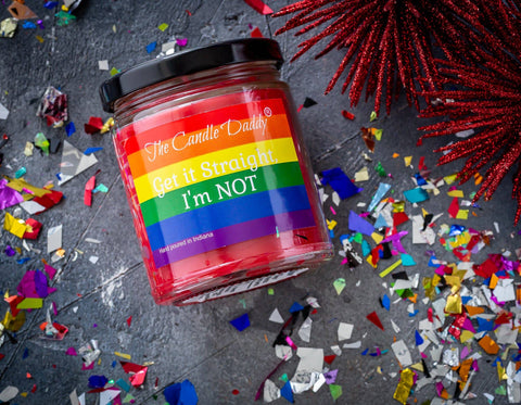 Get It Straight..I'm Not - LGBTQ+ Pride - Jar Candle