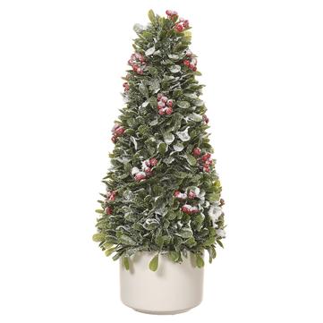 Pine and Berry Christmas Floral Design : Floral Home Decor=>silk