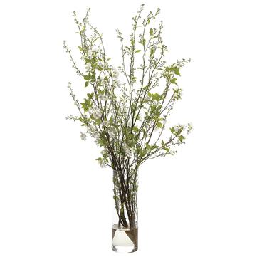 71" Berries/Blossom in Glass