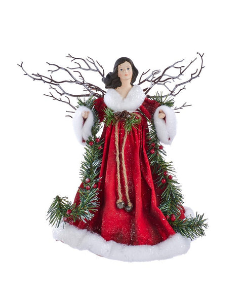 Fabric Mache Angel Treetop
