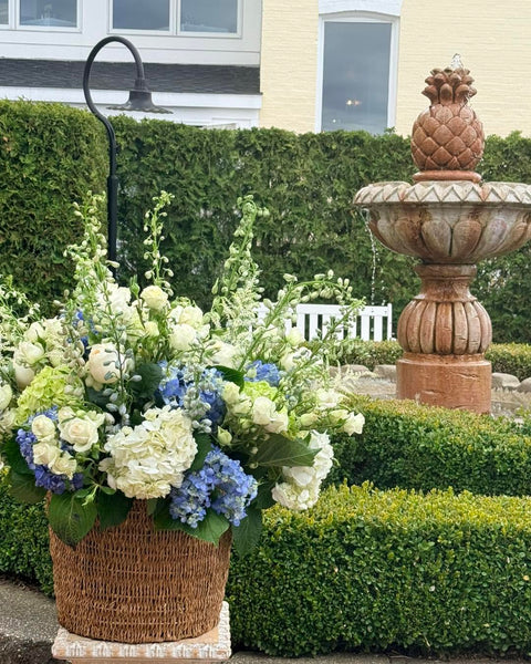 A Timeless Blue, White & Green Wedding at The Perry Hotel in Downtown Petoskey
