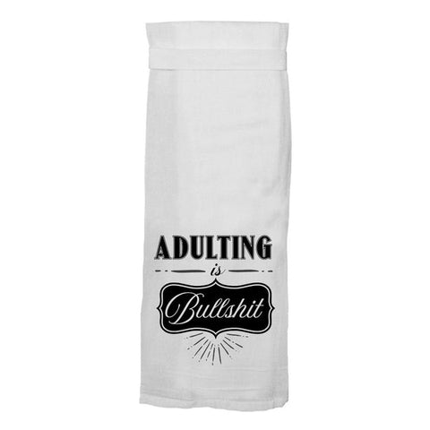 Adulting is Bullshit Towel