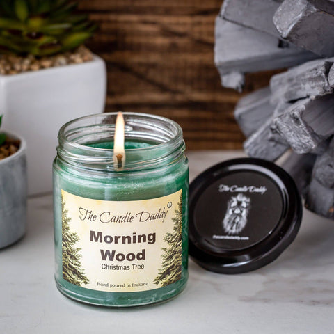 Morning Wood Christmas Holiday Candle