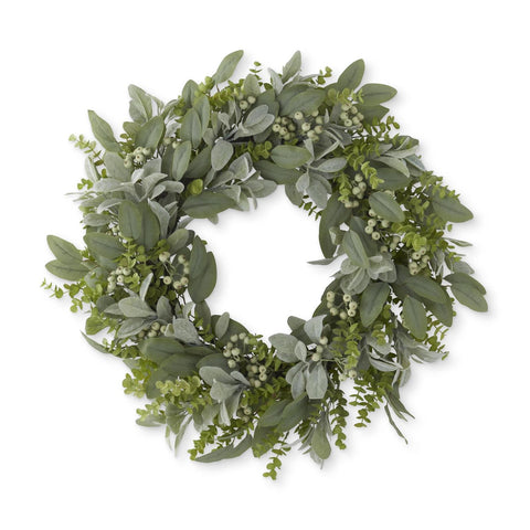 Eucalyptus Berry Wreath 30"