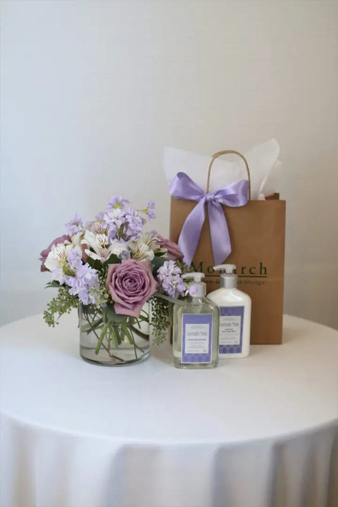 Floral Gift Set Lavender