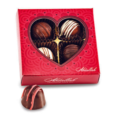 Valentines Mini Asst Truffles Box 1.6 oz