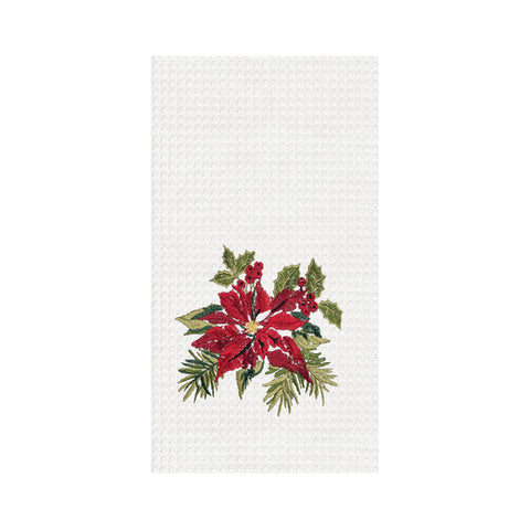 Poinsettia Botanical Kitchen Towel