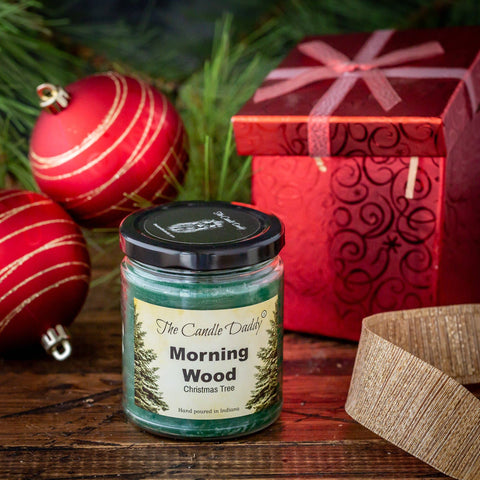 Morning Wood Christmas Holiday Candle