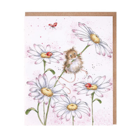 'Oops a Daisy' Mouse Card