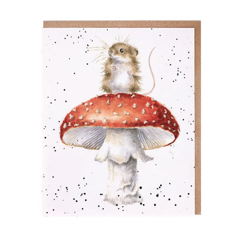'He's a Fun-Gi' Mouse Card