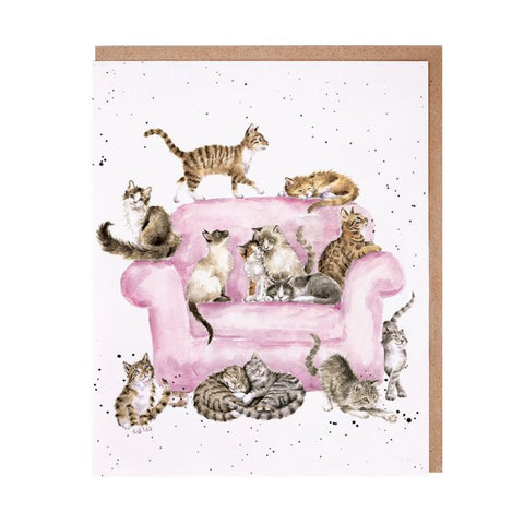 'Cattitude' Cat Card