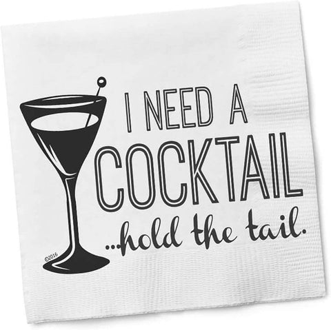 Funny Cocktail Napkins – Adult Humor Conversation Starter