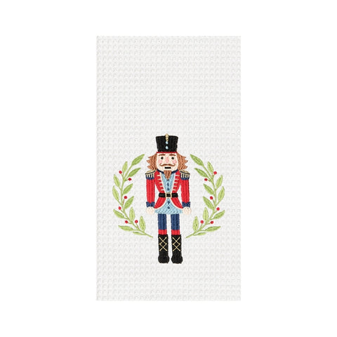 Nutcracker Wreath Towel