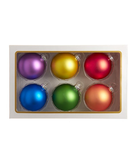 Matte Pride Color Ball Orn Set